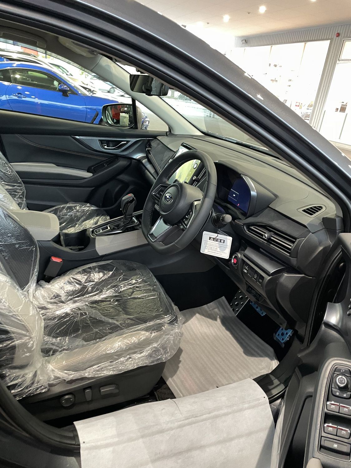 スバル レヴォーグ レイバックの運転席まわり