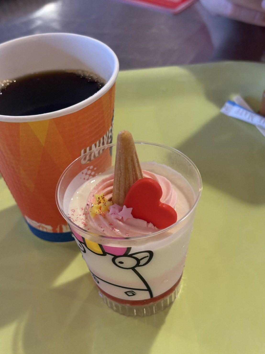 コーヒーとデザート