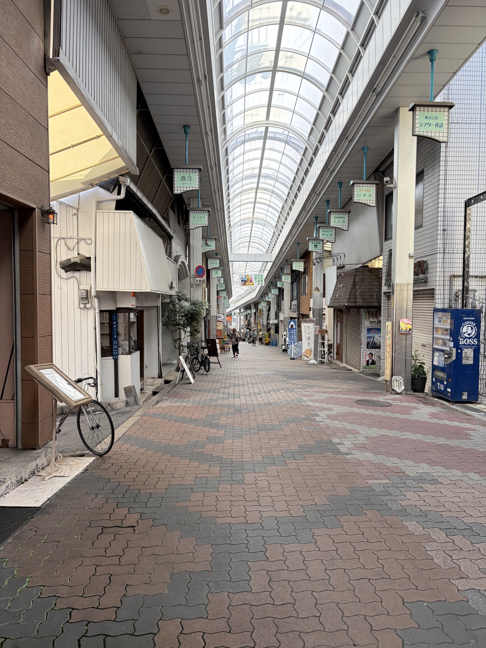空堀商店街内部の風景