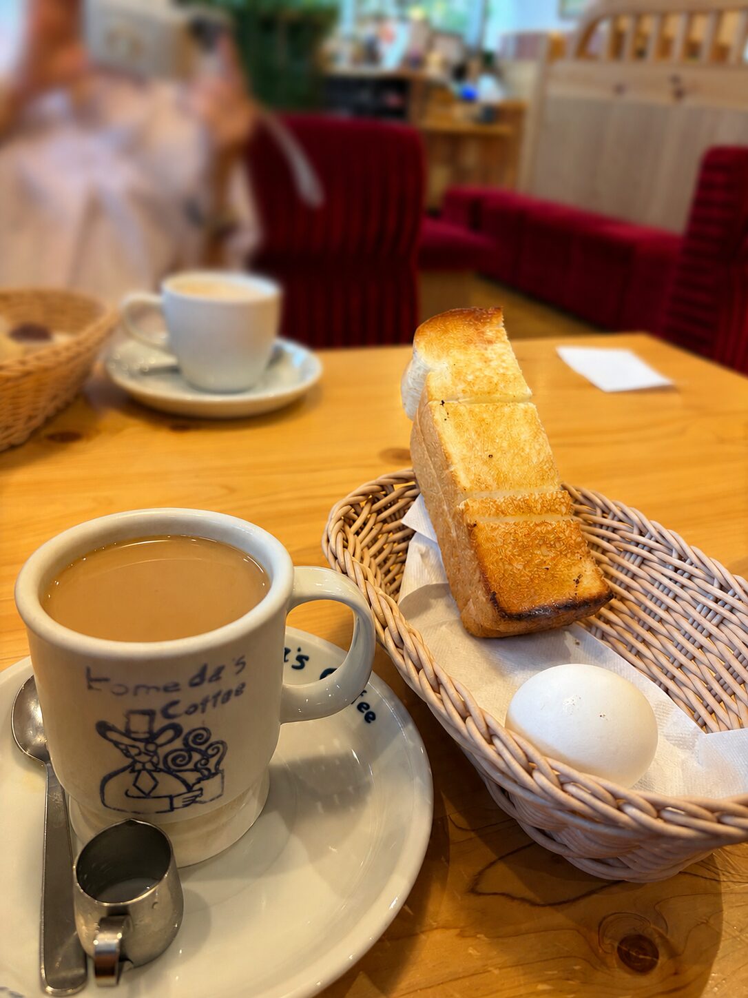 コメダ珈琲店のモーニング