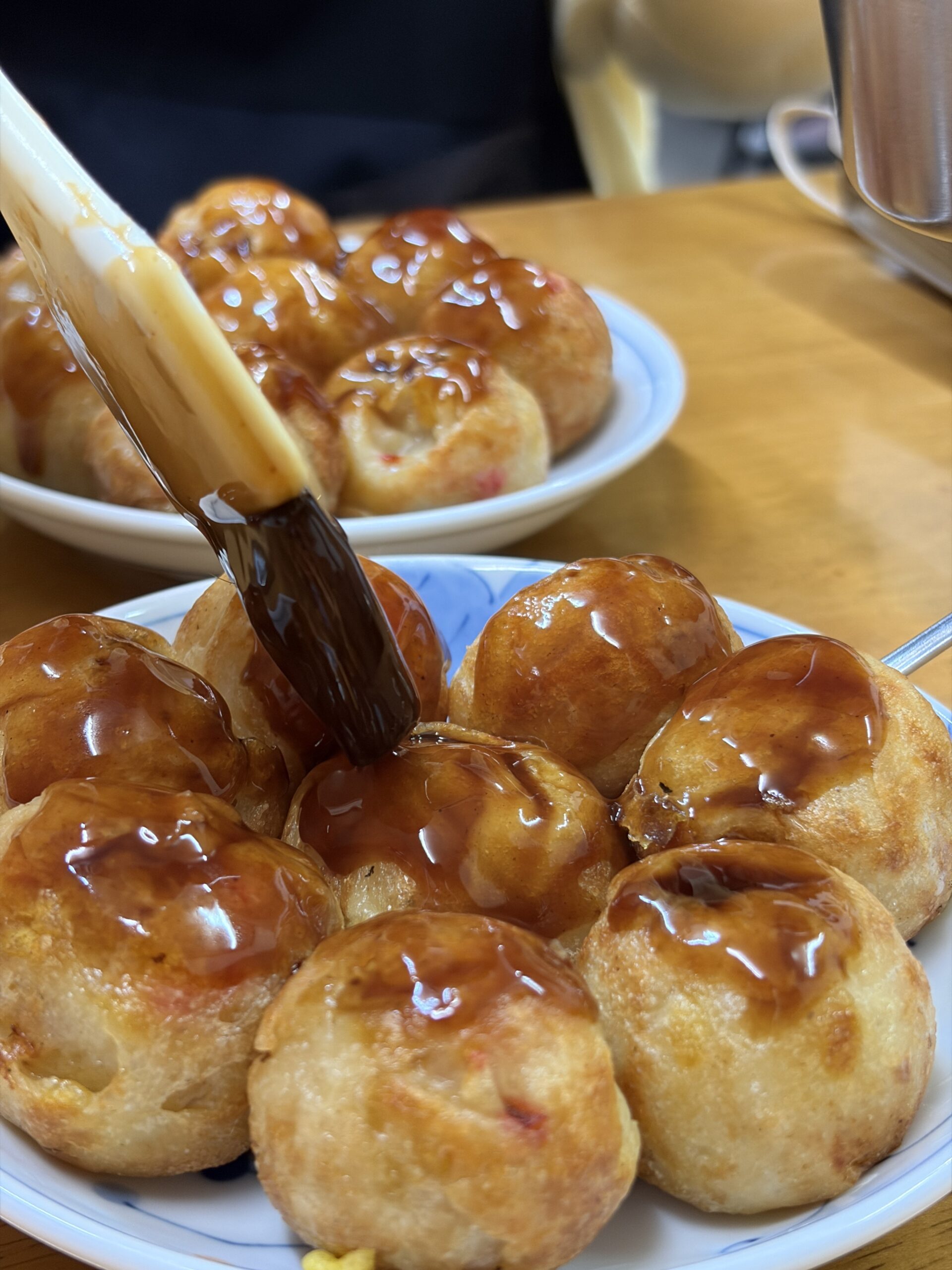 たこ焼き断面アップ