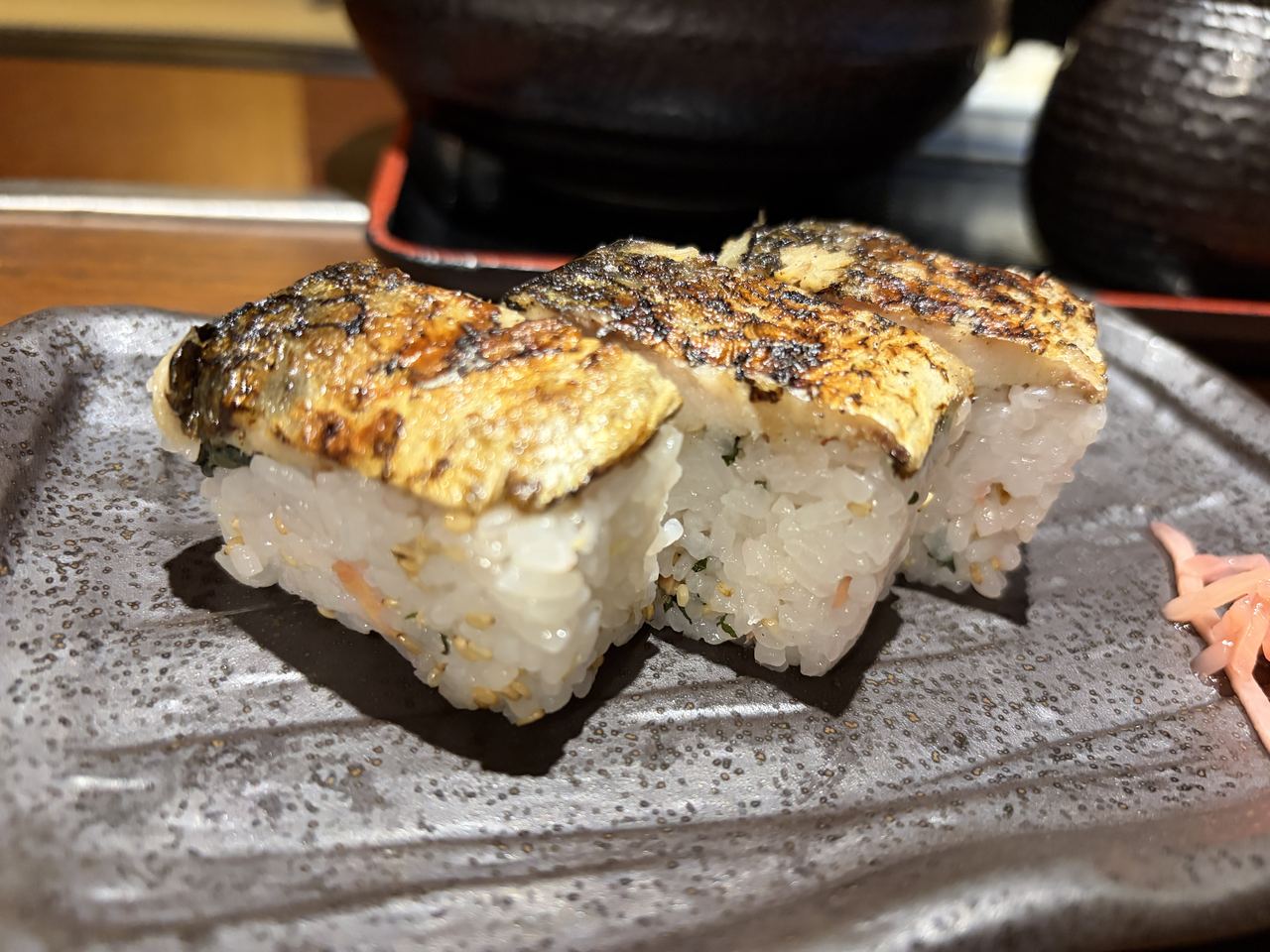 山田屋の焼き鯖寿し