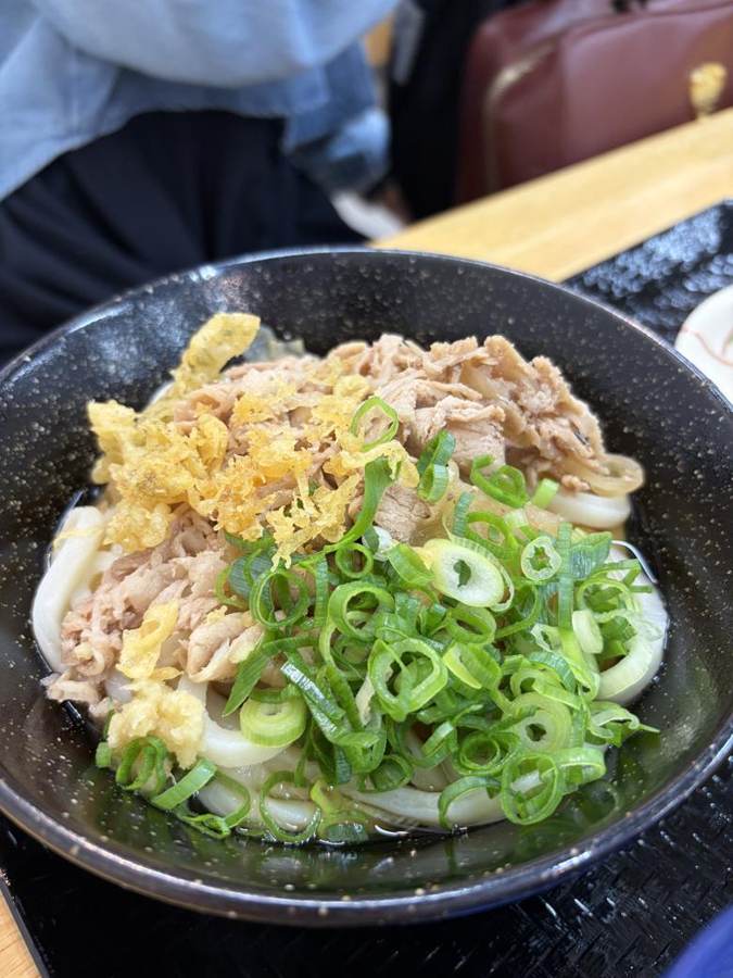 肉ぶっかけうどん（温）小